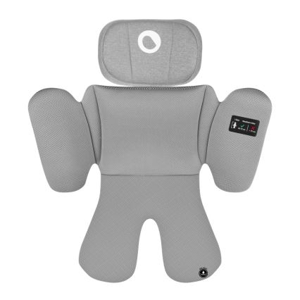 Lionelo - Autosedačka se základnou otočná BRAVE i-Size 40-150 cm Grey Stone