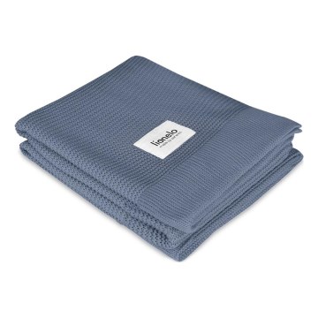 Lionelo - Bambusová deka BAMBOO BLANKET 75x100 cm Blue