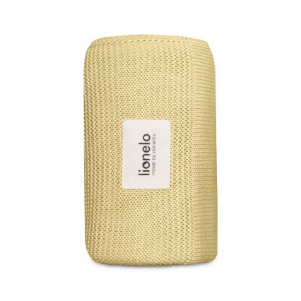 Lionelo - Bambusová deka BAMBOO BLANKET 75x100 cm Yellow Lemon