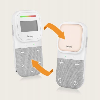 Lionelo - Bezdrátová nabíjecí dětská audio chůvička BABYLINE 2.3 5V