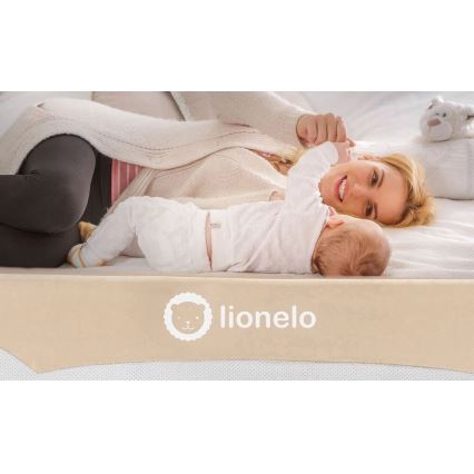 Lionelo - Bezpečnostní zábrana k posteli EVA béžová