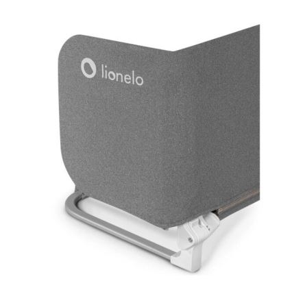 Lionelo - Bezpečnostní zábrana k posteli LORA tmavě šedá