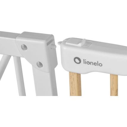 Lionelo - Bezpečnostní zábrana TRUUS SLIM bílá/béžová