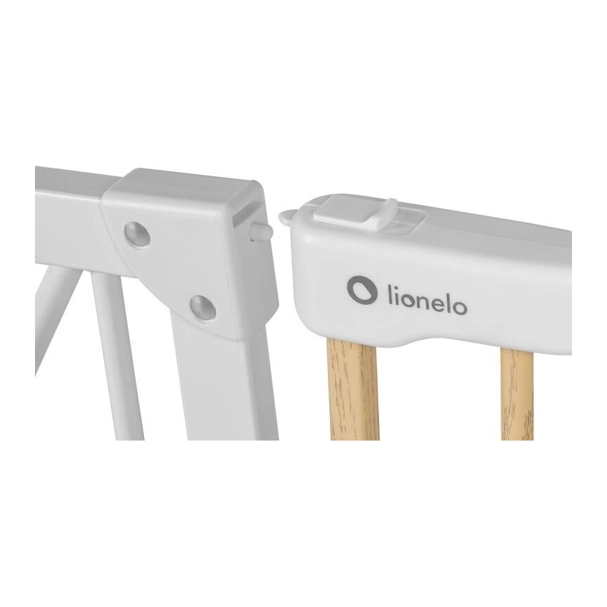 Lionelo - Bezpečnostní zábrana TRUUS SLIM bílá/béžová