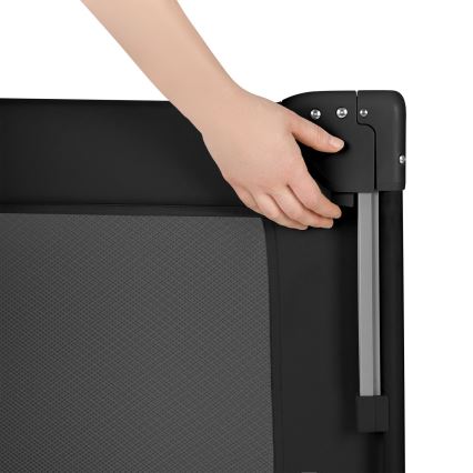 Lionelo - Cestovní postýlka 3v1 ELLEN Black Carbon
