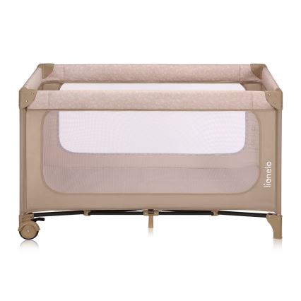 Lionelo - Cestovní postýlka JASMIN EASY FOLD Beige Sand