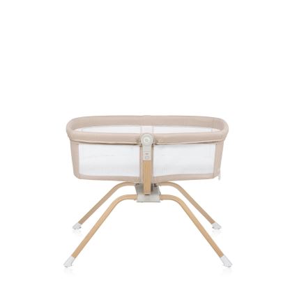 Lionelo - Cestovní postýlka MALIN EVO Beige Natural