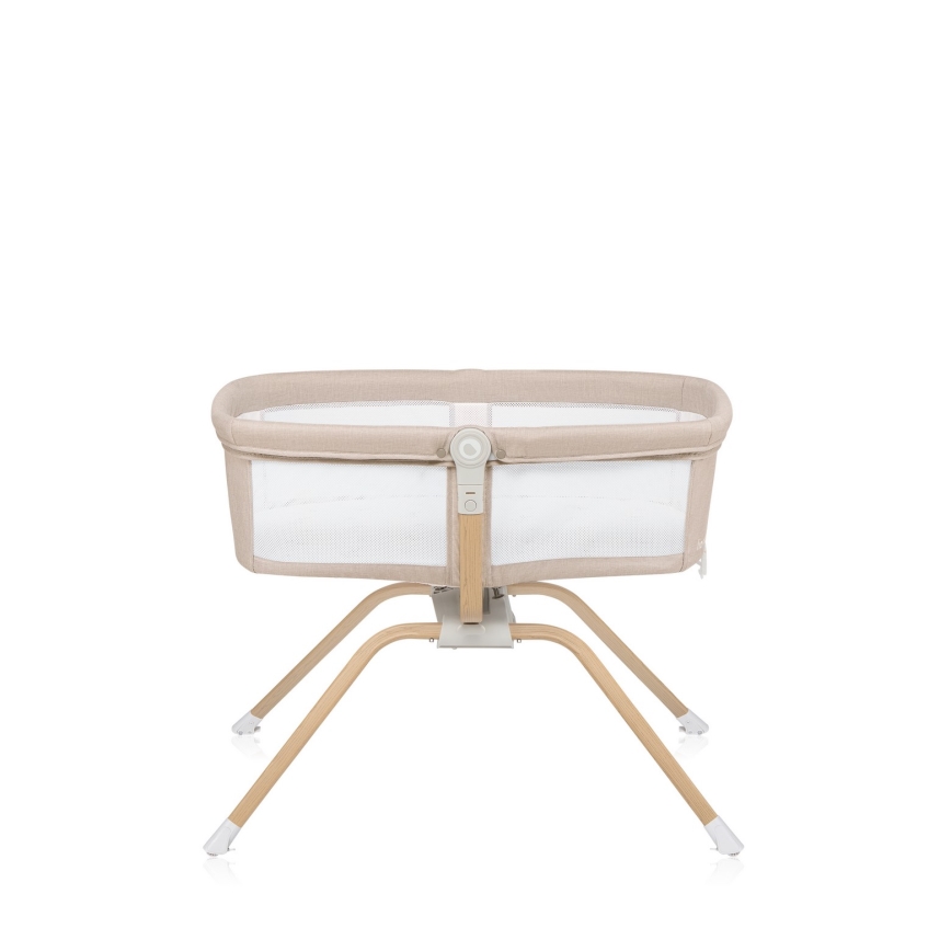Lionelo - Cestovní postýlka MALIN EVO Beige Natural