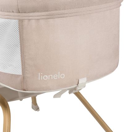 Lionelo - Cestovní postýlka MALIN EVO Beige Natural
