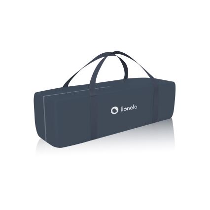 Lionelo - Cestovní postýlka STEFI Blue Grey