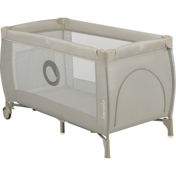 Lionelo - Cestovní postýlka STEFI PLUS Beige Cappuccino