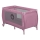 Lionelo - Cestovní postýlka STEFI PLUS Pink Magnolia