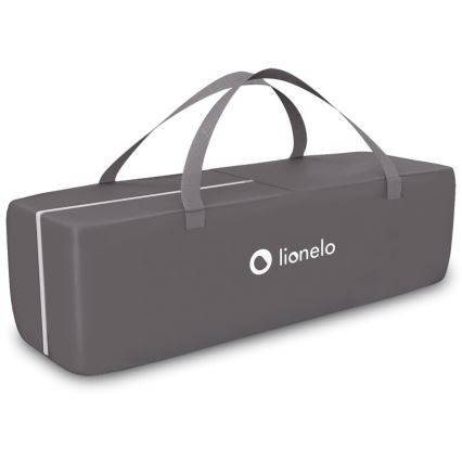 Lionelo - Cestovní postýlka SVEN PLUS šedá
