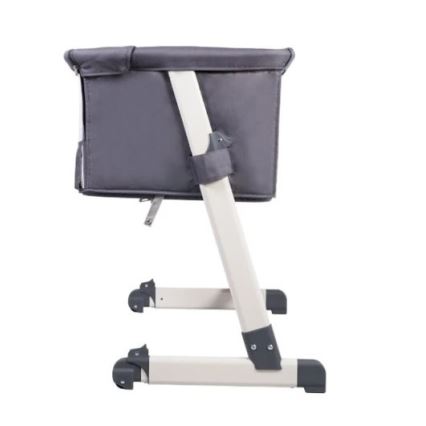 Lionelo - Cestovní postýlka THEO Dark Grey