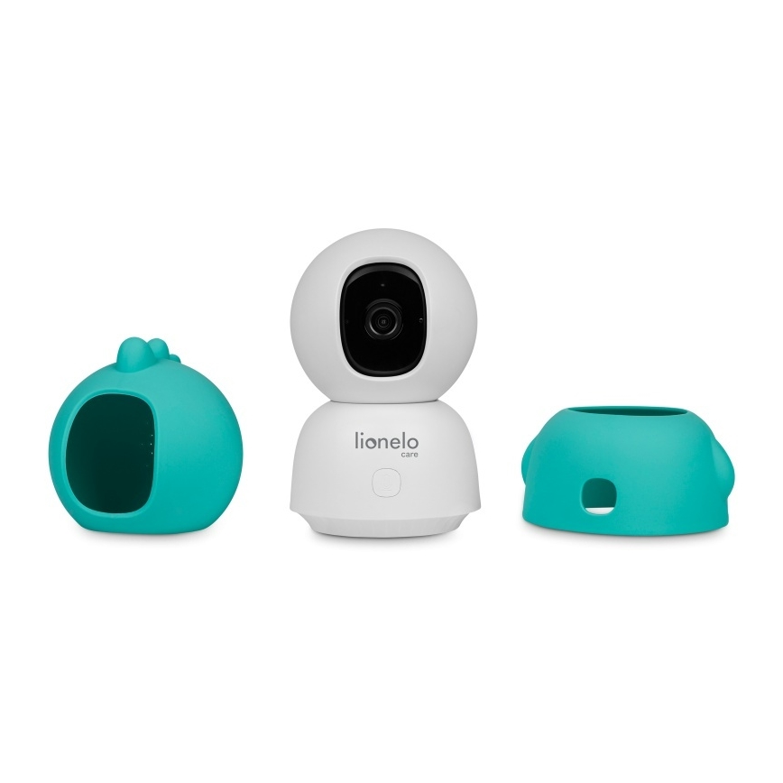 Lionelo - Chytrá dětská chůvička BABYLINE VIEW Wi-Fi 5V White