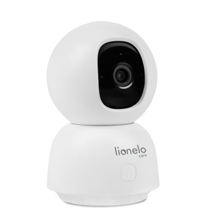 Lionelo - Chytrá dětská chůvička BABYLINE VIEW Wi-Fi 5V White