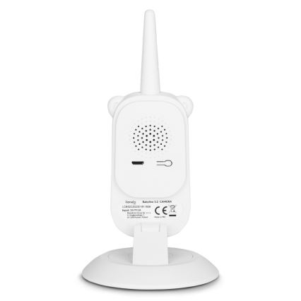 Lionelo - Dětská chůvička BABYLINE CAMERA 3.2 5V