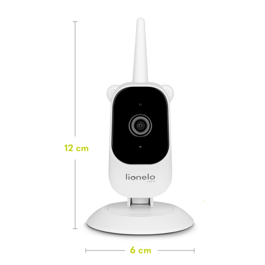 Lionelo - Dětská chůvička BABYLINE CAMERA 3.2 5V