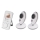 Lionelo - Dětská chůvička s monitorem BABYLINE 5.1 230V 1000 mAh