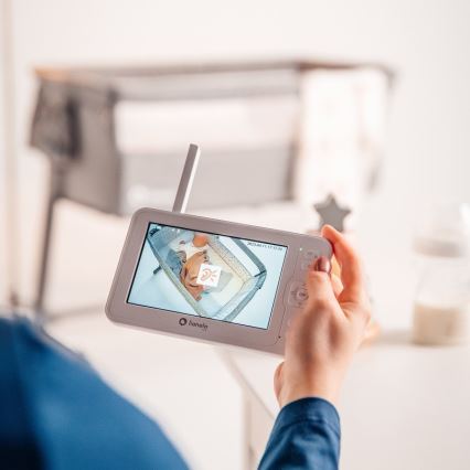 Lionelo - Dětská chůvička s monitorem BABYLINE 6.2 5V 3600 mAh