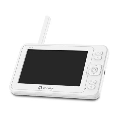 Lionelo - Dětská chůvička s monitorem BABYLINE 6.2 5V 3600 mAh