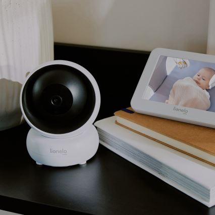 Lionelo - Dětská chůvička s monitorem BABYLINE 8.3 5V 3600 mAh