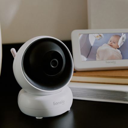 Lionelo - Dětská chůvička s monitorem BABYLINE 8.3 5V 3600 mAh