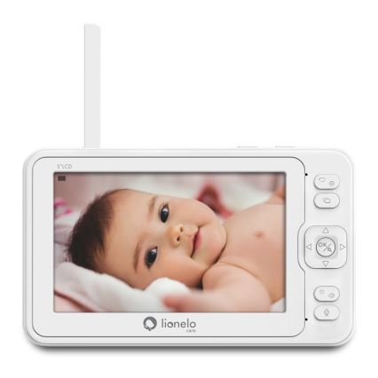Lionelo - Dětská chůvička s monitorem BABYLINE 8.3 5V 3600 mAh