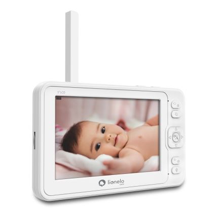 Lionelo - Dětská chůvička s monitorem BABYLINE 8.3 5V 3600 mAh