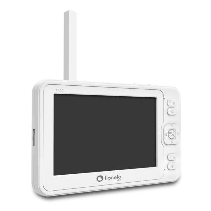 Lionelo - Dětská chůvička s monitorem BABYLINE 8.3 5V 3600 mAh