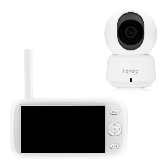 Lionelo - Dětská chůvička s monitorem BABYLINE 9.1 5V 3600 mAh