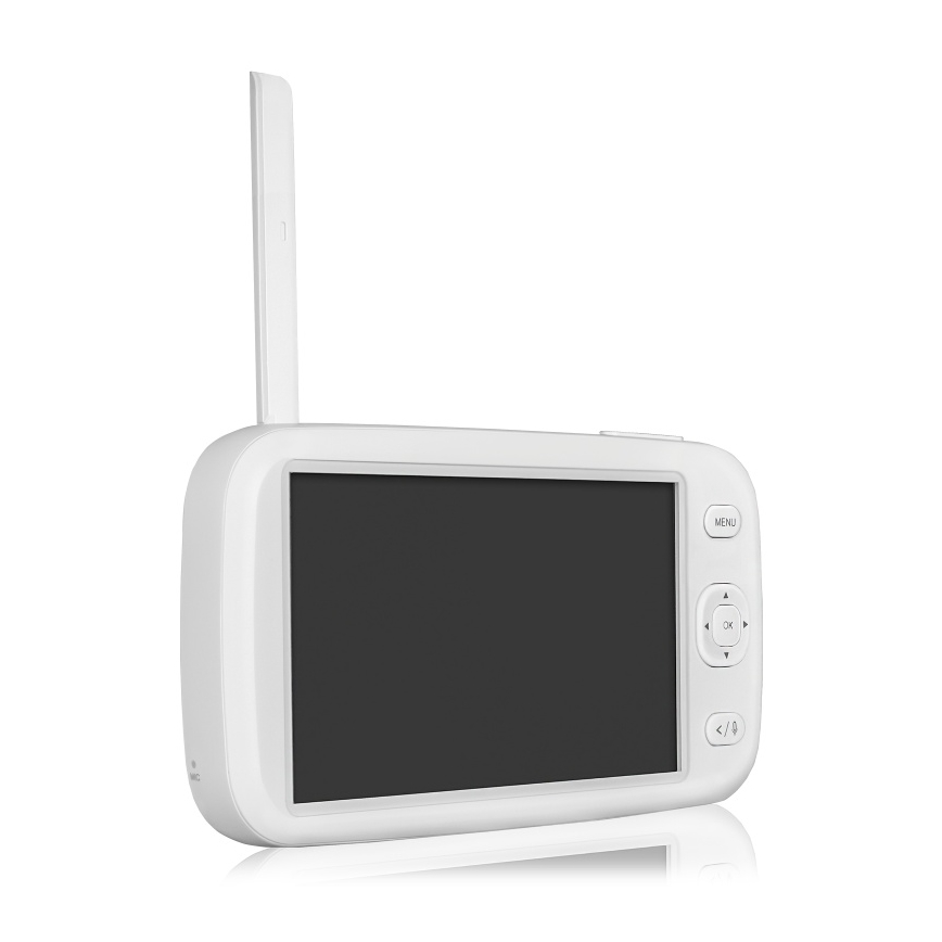 Lionelo - Dětská chůvička s monitorem BABYLINE 9.1 5V 3600 mAh