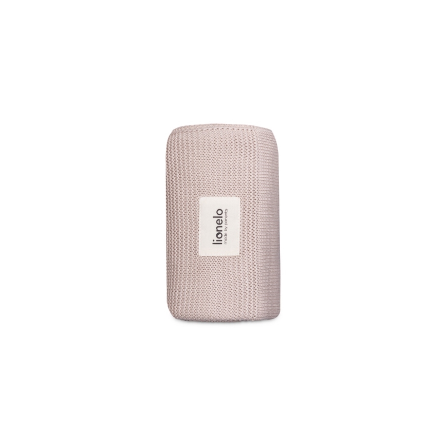 Lionelo - Dětská deka BAMBOO BLANKET 75x100 cm Beige Sand