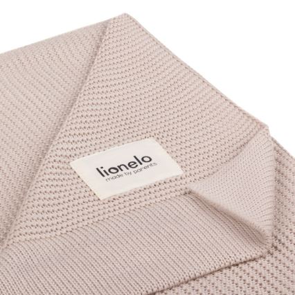 Lionelo - Dětská deka BAMBOO BLANKET 75x100 cm Beige Sand