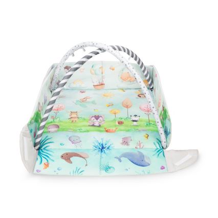 Lionelo - Dětská hrací deka ANIKA Natural