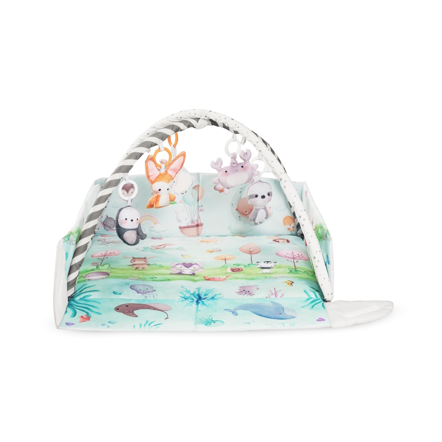 Lionelo - Dětská hrací deka ANIKA Natural