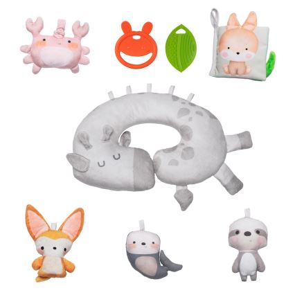 Lionelo - Dětská hrací deka ANIKA Natural