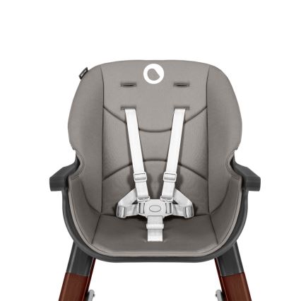 Lionelo - Dětská jídelní židle 2v1 MONA Black Onyx