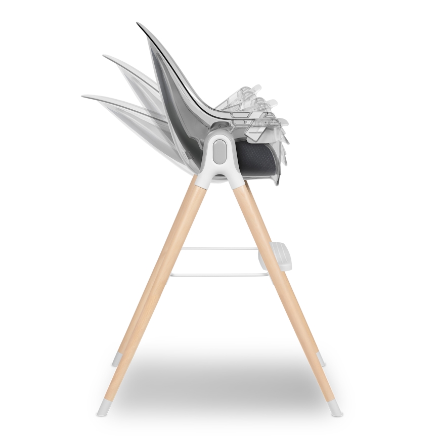 Lionelo - Dětská jídelní židle 2v1 MONA Stone