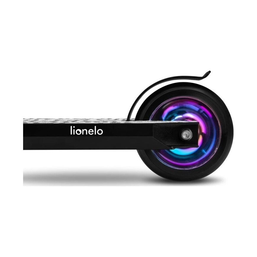 Lionelo - Dětská koloběžka WHIZZ NEO černá