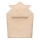 Lionelo - Dětská osuška s kapucí MUSLIN HOODED TOWEL Beige Sand