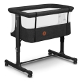 Lionelo - Dětská postýlka 3v1 AURORA Grey Graphite