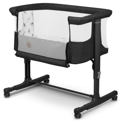 Lionelo - Dětská postýlka 3v1 AURORA Grey Graphite
