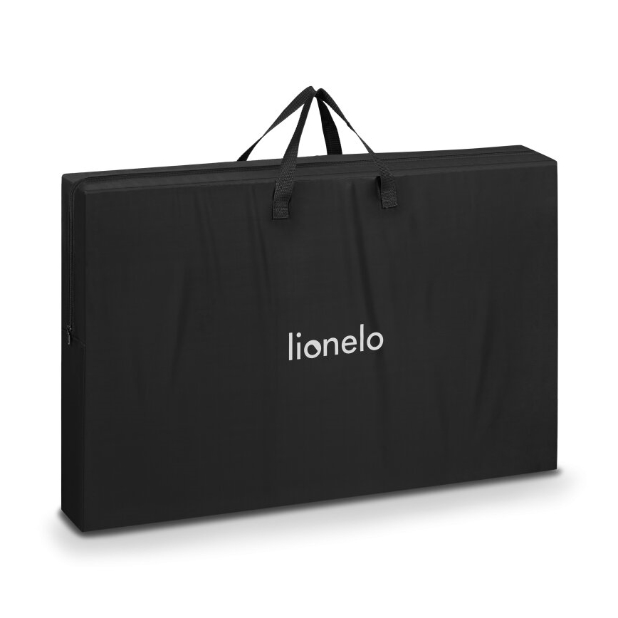 Lionelo - Dětská postýlka 3v1 AURORA Grey Graphite