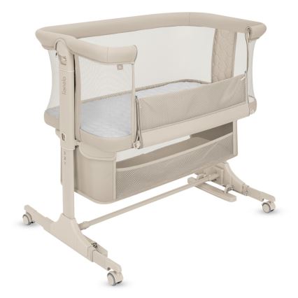 Lionelo - Dětská postýlka 3v1 JODIE Beige Cream