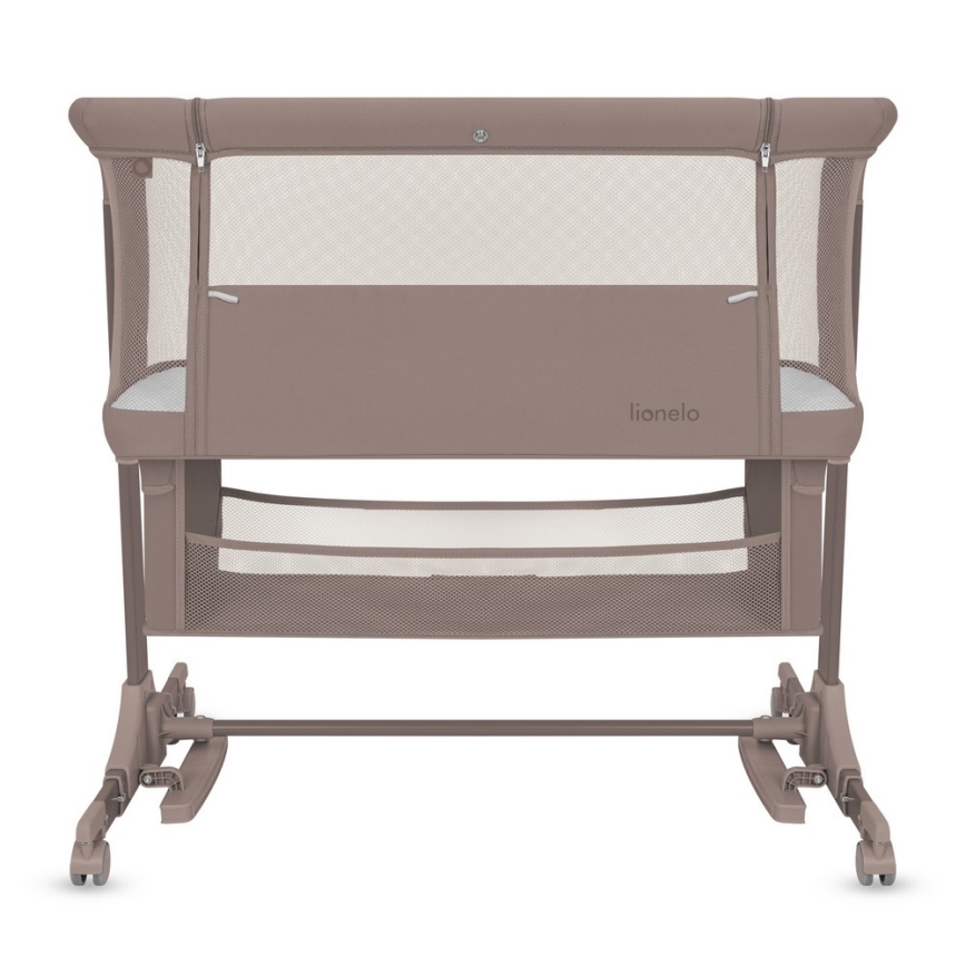 Lionelo - Dětská postýlka 3v1 JODIE Beige Taupe