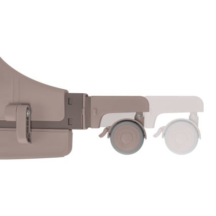 Lionelo - Dětská postýlka 3v1 JODIE Beige Taupe