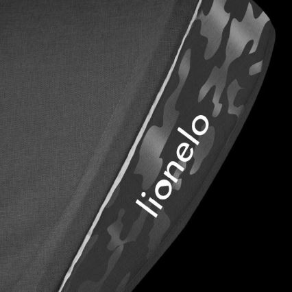 Lionelo - Dětská tříkolka HAARI šedá/černá