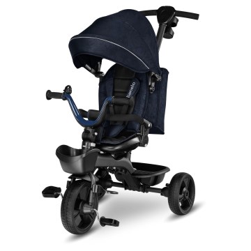 Lionelo - Dětská tříkolka KORI Blue Navy