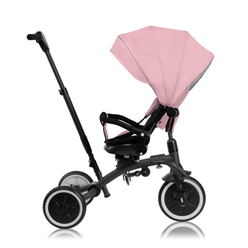 Lionelo - Dětská tříkolka TRIS PLUS Pink Rose